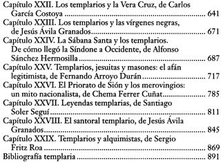 CODEX TEMPLI. LOS MISTERIOS TEMPLARIOS.