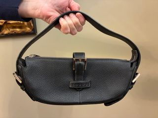 Bolso Loewe Baguette Vintage Piel Negra
