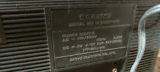 Radio Cassette Sanyo M2402 AM/FM