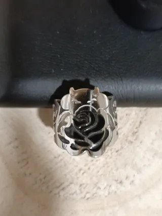 Anillo Tous Rosa Negro