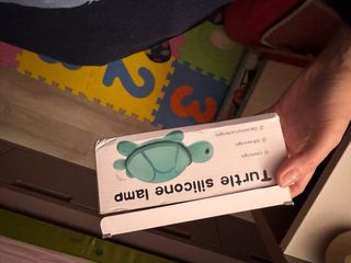 Lámpara tortuga luz ambiente infantil