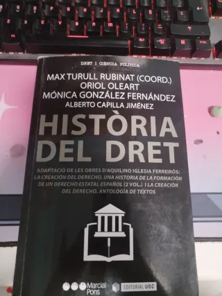Història del dret (Manuals) (Catalan Edition)