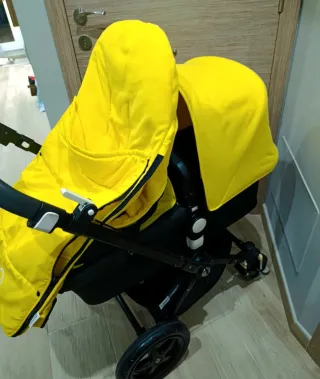 Fundas Bugaboo + saco invierno Amarillo Limón