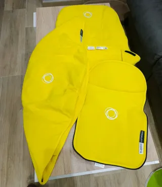 Fundas Bugaboo + saco invierno Amarillo Limón
