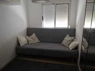 Sofá Cama Gris Tela