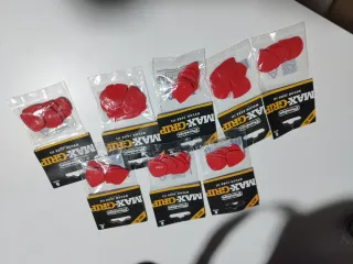 Lote 3 packs púas Dunlop Max-Grip Nylon Jazz III