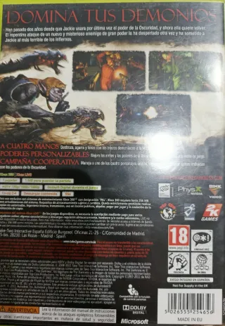 Xbox 360 The Darkness II