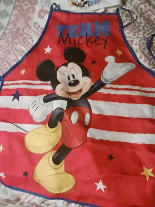 Delantal y gorro Disney Mickey Mouse
