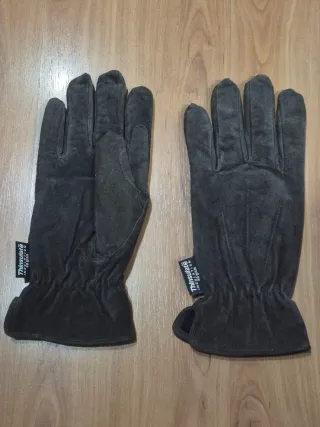 Guantes Thinsulate Cuero Talla L