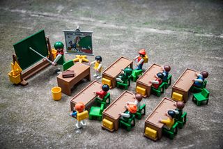 Playmobil ref. 3522 Aula colegio 1984