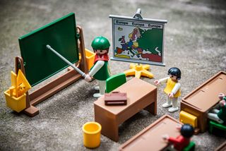 Playmobil ref. 3522 Aula colegio 1984