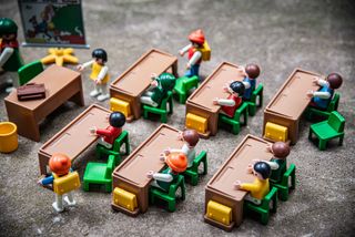 Playmobil ref. 3522 Aula colegio 1984