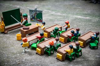 Playmobil ref. 3522 Aula colegio 1984