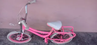 Bici bimba Dino rosa