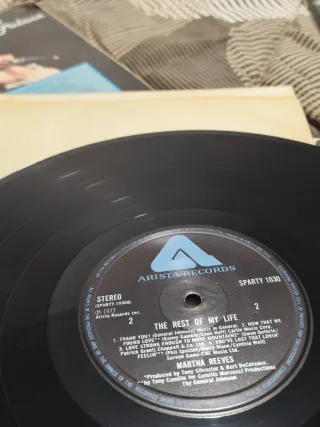 Martha Reeves The Rest Of My Life Vinil raro Uk
