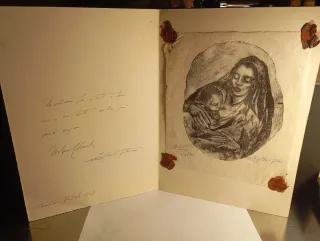 Xilografia Originale Zena Checchi e Arturo Checchi