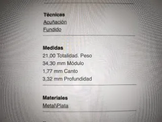 Medalla Año Santo 1993 Santiago