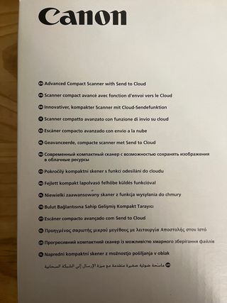 Scanner Canon CanoScan LiDE 120