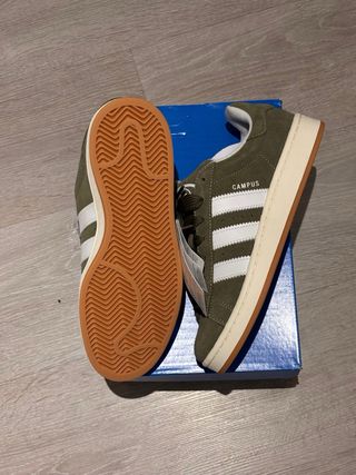 Zapatillas Adidas Campus 00s Verde/Blanco