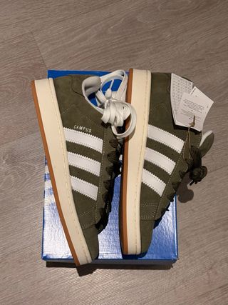 Zapatillas Adidas Campus 00s Verde/Blanco