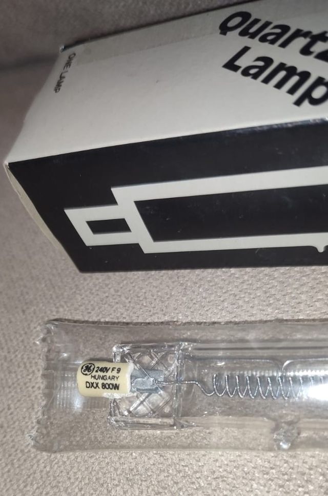 GE Quartzline DXX 800W R7s professionale NUOVA