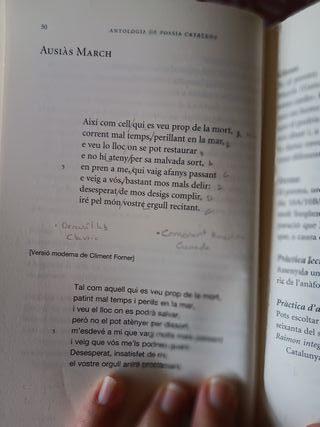 Antologia de poesia catalana.