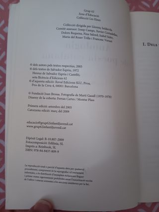 Antologia de poesia catalana.