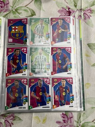 Álbum Adrenalyn 2024-25 con 147 cromos