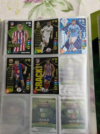 Álbum Adrenalyn 2024-25 con 147 cromos