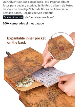 Libro scrapbooking película UP