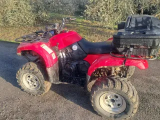 Quad Yamaha Grizzly Rojo