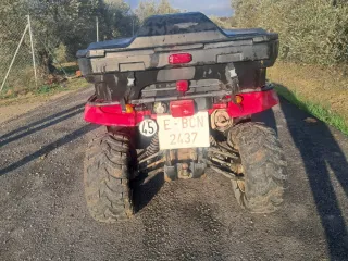 Quad Yamaha Grizzly Rojo