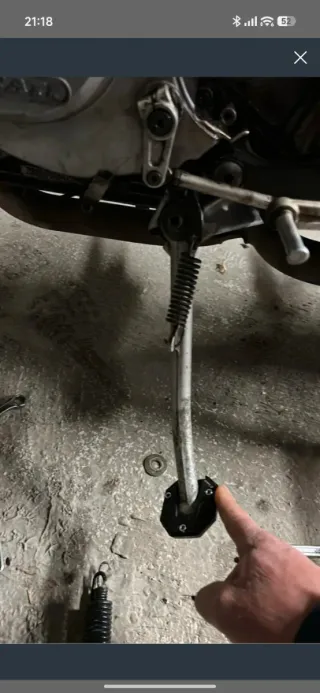 Cavalletto per Ducati Monster