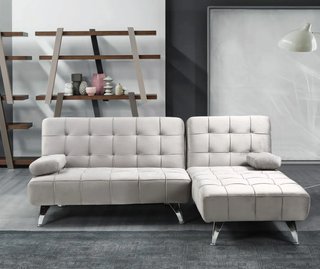 Sofá Cama Negro Pequeño