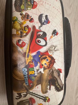 Nintendo Switch Azul y Rojo incluye3juegos y funda