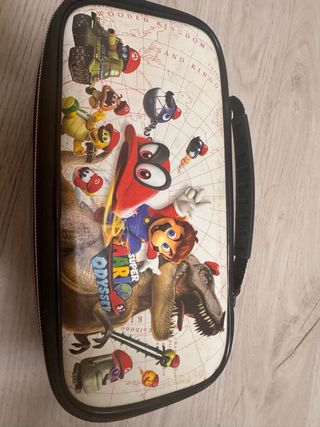 Nintendo Switch Azul y Rojo incluye3juegos y funda