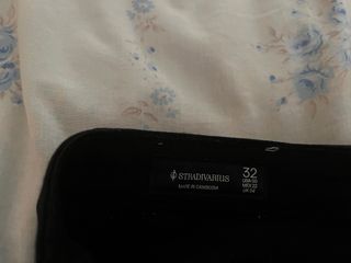 Pantalón Stradivarius campana negro mujer