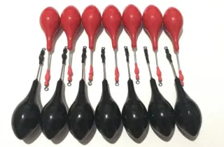 14 Plomos Pesca Surfcasting, 100 Enganches rápidos