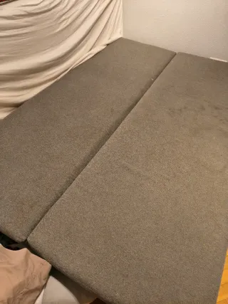 Sofá Cama Ikea Gris Tela
