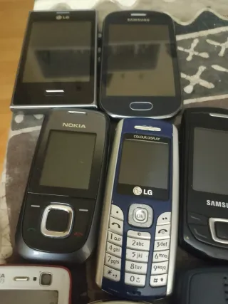 Lote 7 Móviles LG, Nokia, Samsung