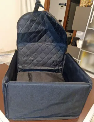 Asiento Coche Perro/Gato Negro/Gris