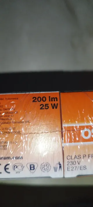 Confezione da 10 lampadine OSRAM Classic 25W