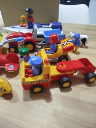 Playmobil 125 - Avión, Barco y Camión