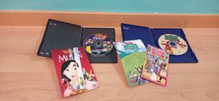 NUEVAS Mulan y Mulan 2 DVD