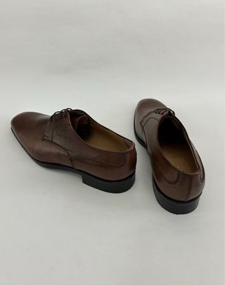 Scarpe uomo vera pelle marrone taglia 44