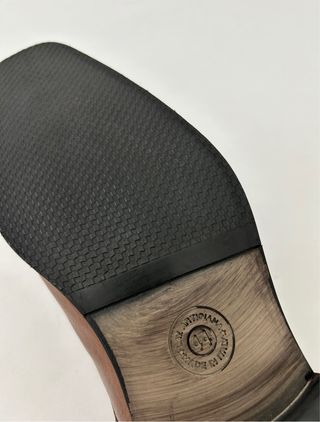 Scarpe uomo vera pelle marrone taglia 44