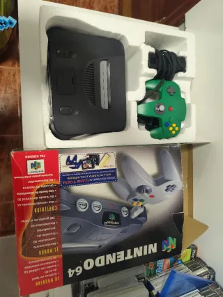 Nintendo 64 Caja Completa Gris