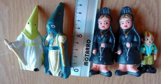 Figuras Alborox, Semana Santa, Curas, Tunos,