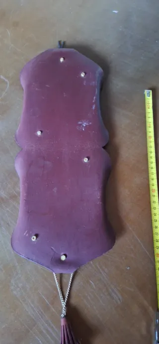 Cornice portafoto vintage in cuoio