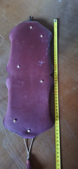 Cornice portafoto vintage in cuoio